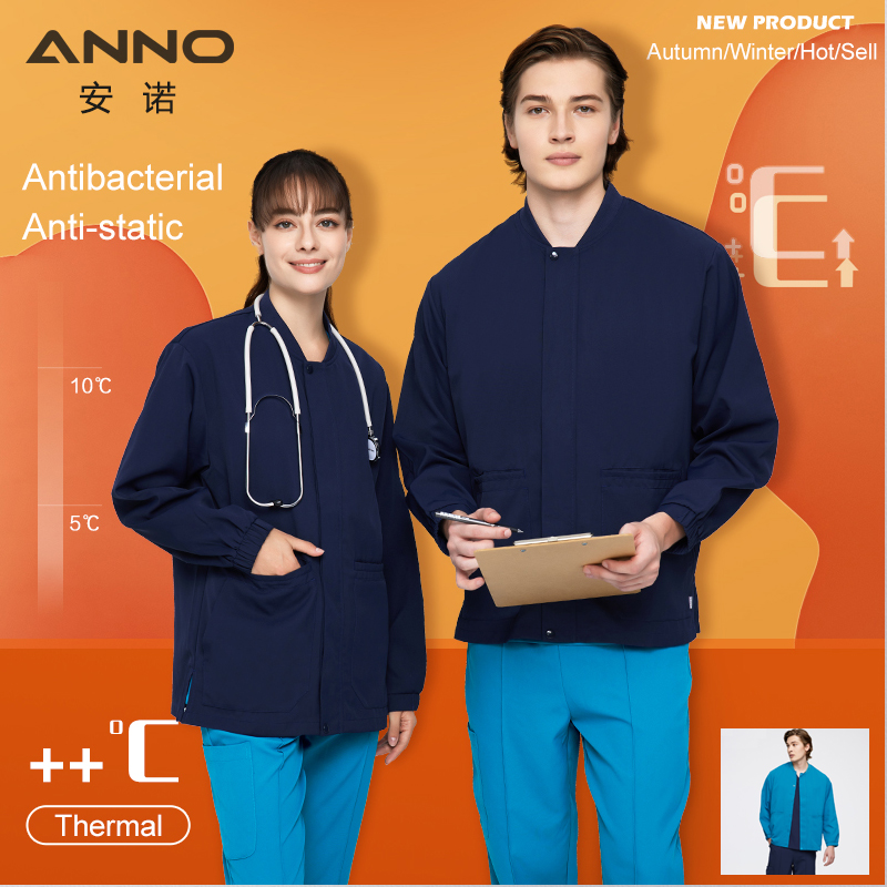 Winter Clothing Deals - Anti-static Scrubs Jackets Antibacte Thermal Fabric