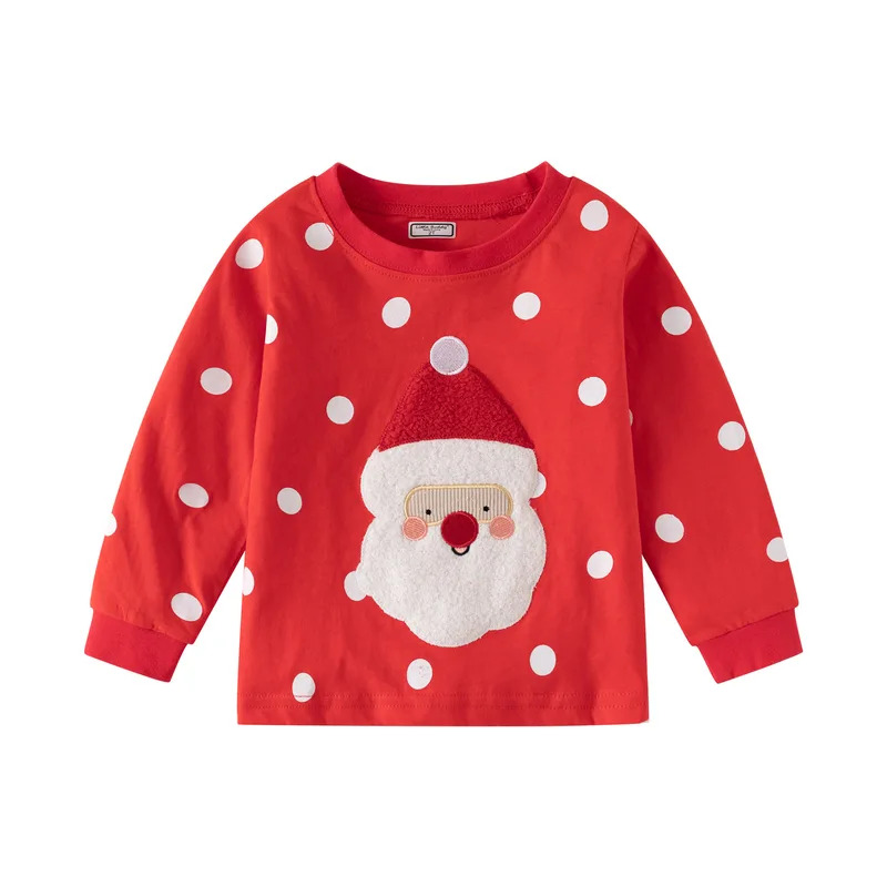 Winter Clothing Youtube - Polka Dot Santa Christmas Pajamas Kids