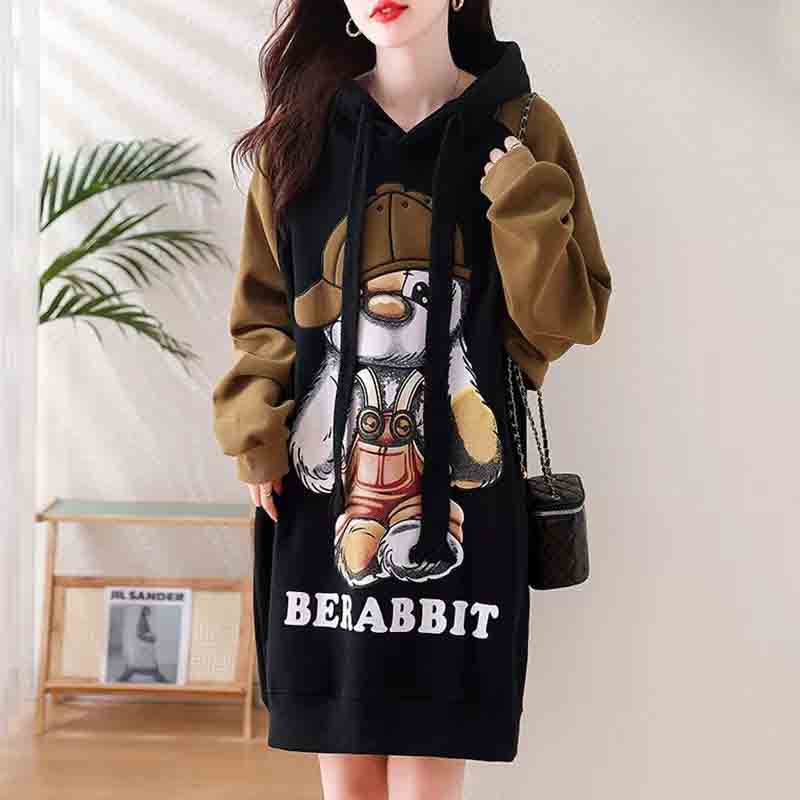Winter Clothing H&M - Winter Women Clothing Oversized Cartoon Fleece