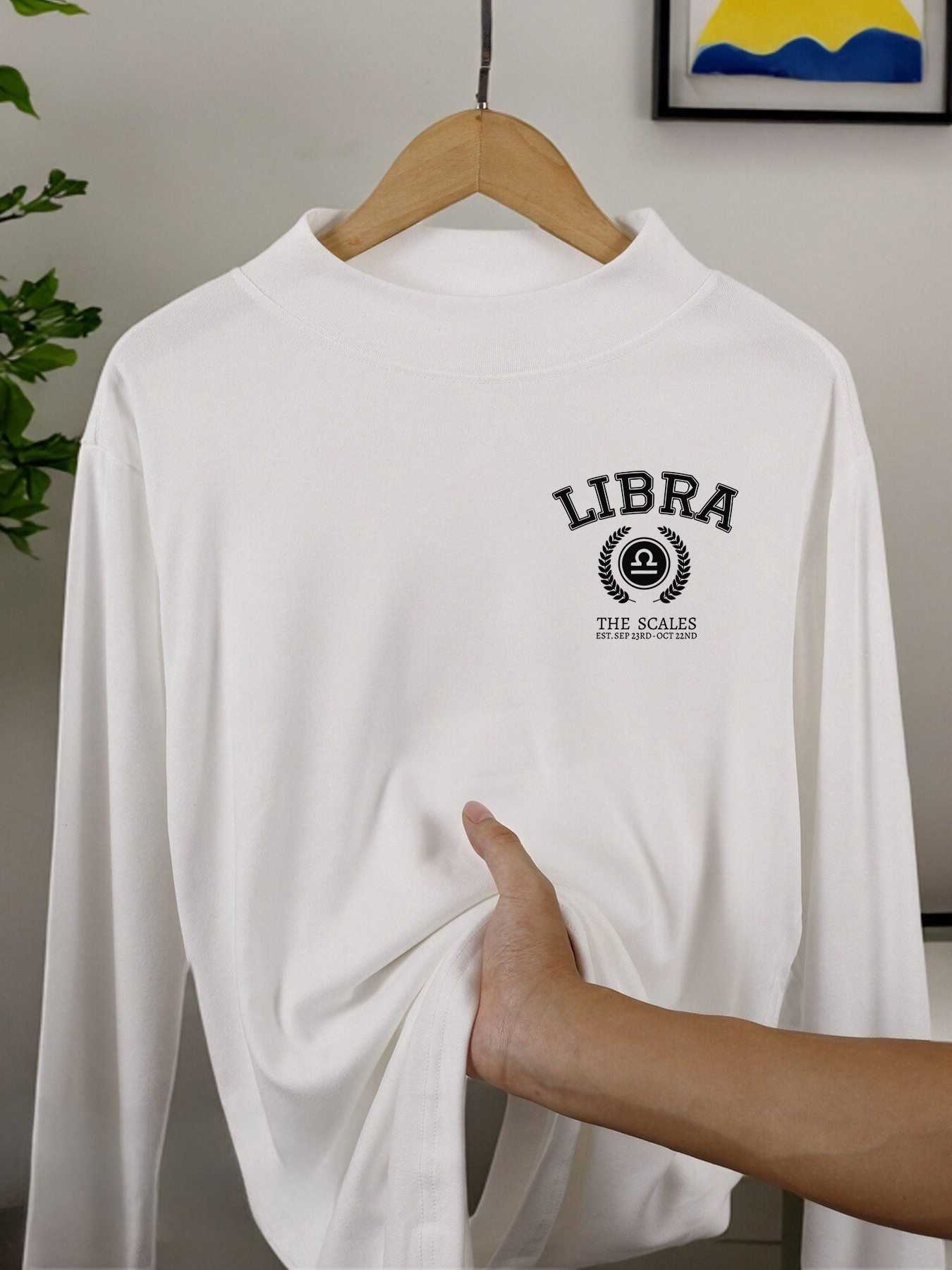 Winter Clothing For - Libra The Scales Print Leisurewear For