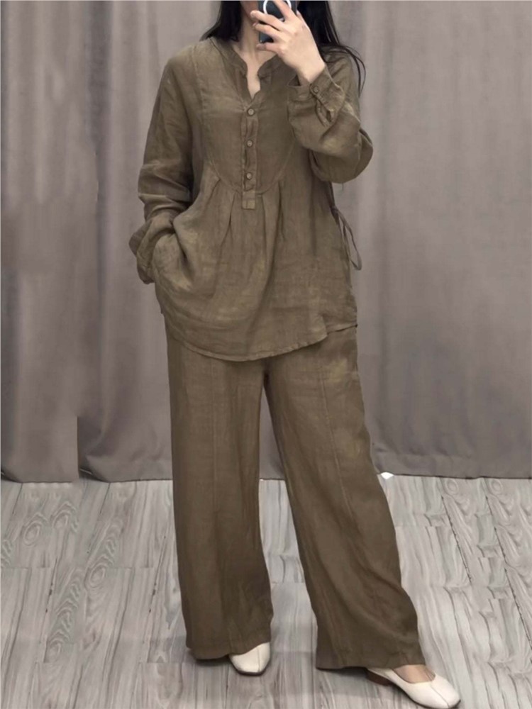 Winter Clothing Color - Women's 2 Piece Set Fashion Office