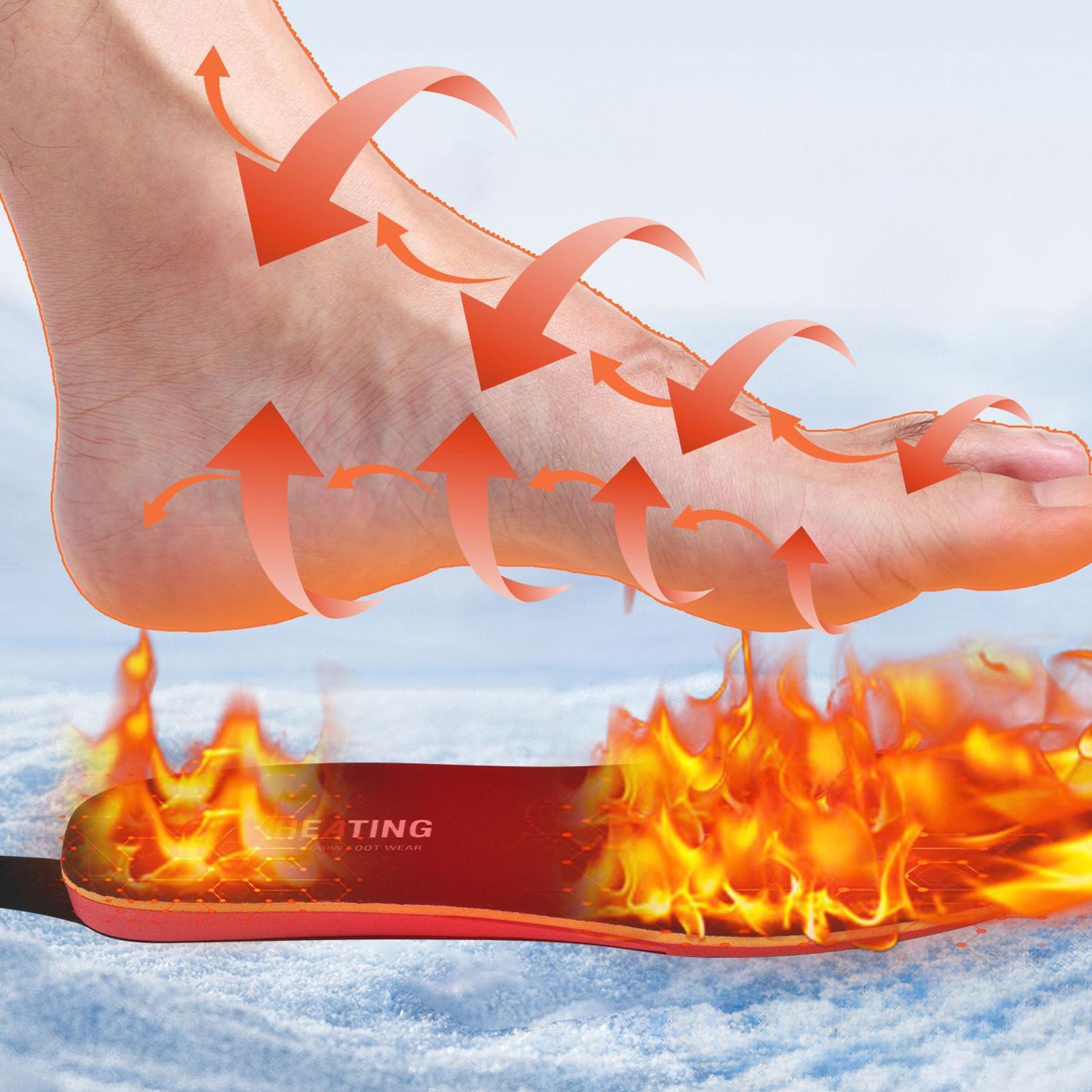 Heated Insole Rechargeable - Smart Heated Insoles, Rechargeable Foot Warming