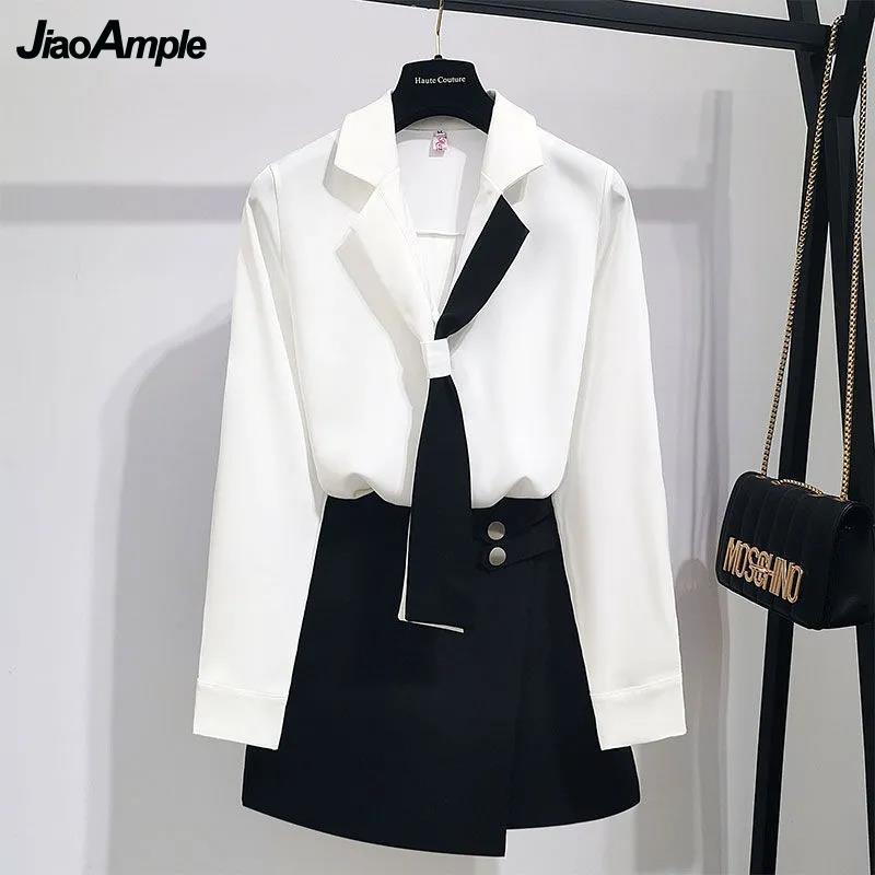 2025 Girl White Shirt Top Midi – Winter Clothing Korea Bewertung und Preis