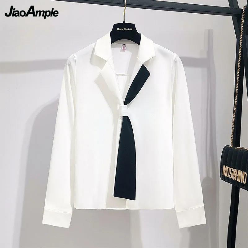 2025 Girl White Shirt Top Midi – Winter Clothing Korea Bewertung und Preis
