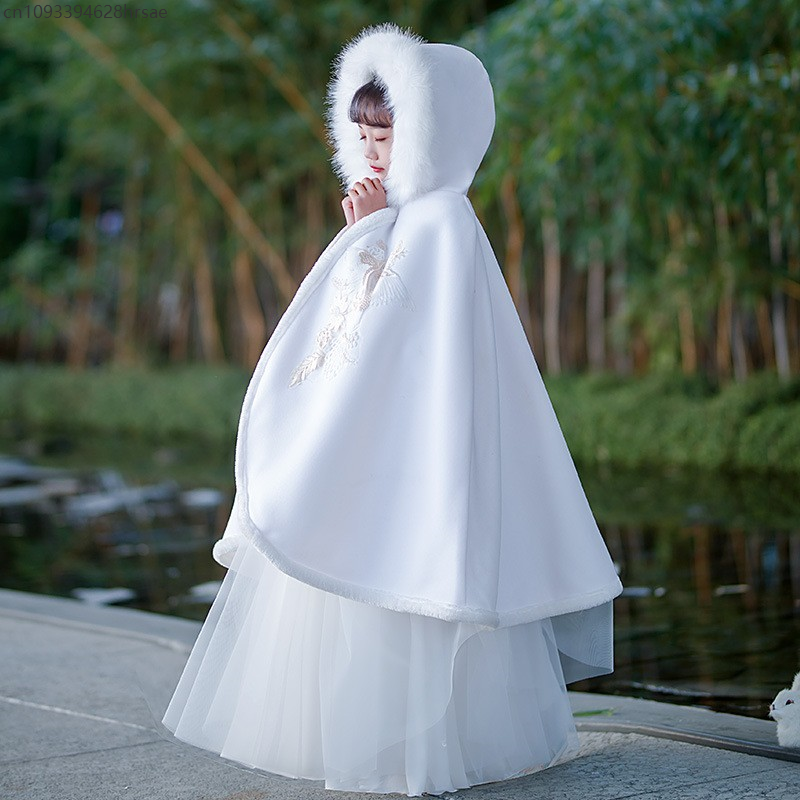 Winter Warm Thick Hanfu Cloak  – Winter Clothing In Spanish Bewertung und Preis