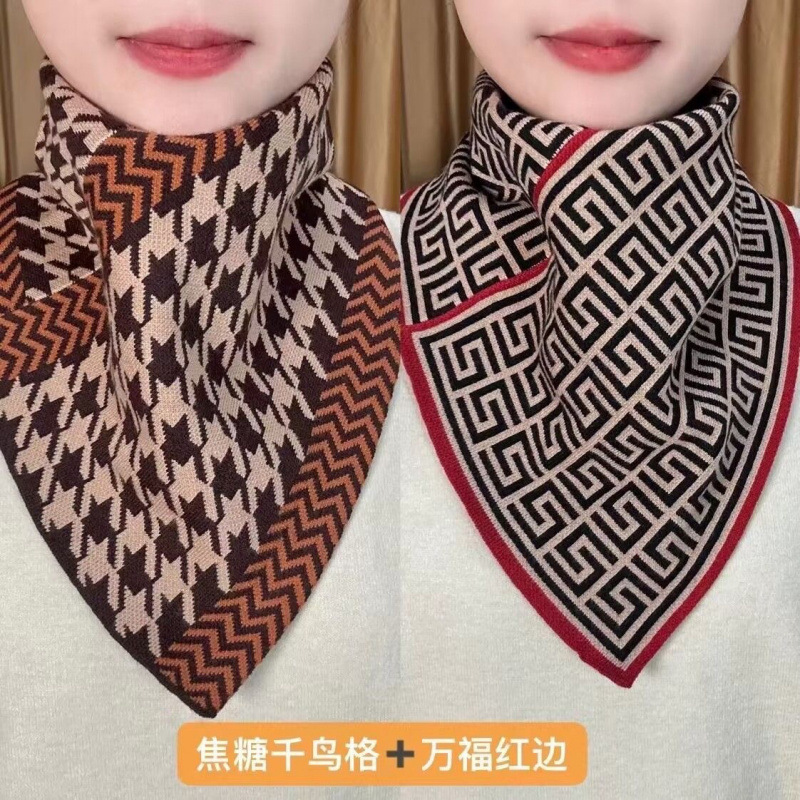 Winter New Triangle Neck Thick – Winter Clothing Korea Bewertung und Preis