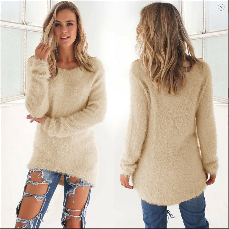 2025 Plus Size Women Warm Swea – Winter Clothing Color Bewertung und Preis