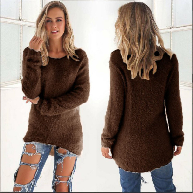 2025 Plus Size Women Warm Swea – Winter Clothing Color Bewertung und Preis