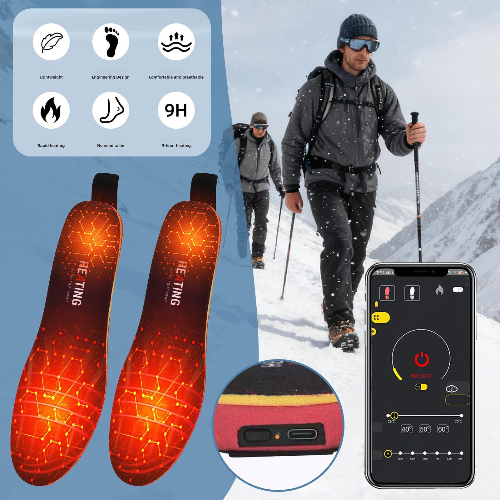 4300mAh Heated Insoles App Con – Heated Insole Rechargeable Bewertung und Preis