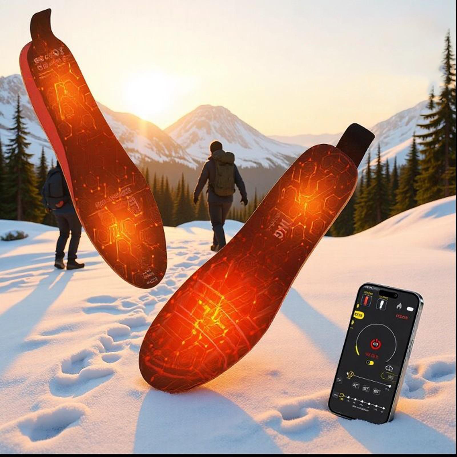 4300mAh Heated Insoles App Con – Heated Insole Rechargeable Bewertung und Preis