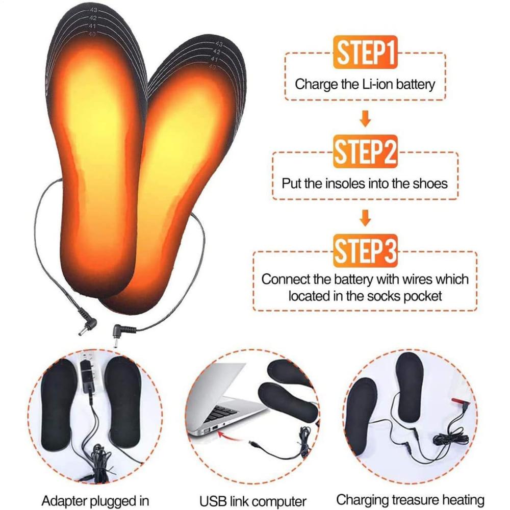 Tolex USB Rechargeable Heated  – Heated Insole Rechargeable Bewertung und Preis