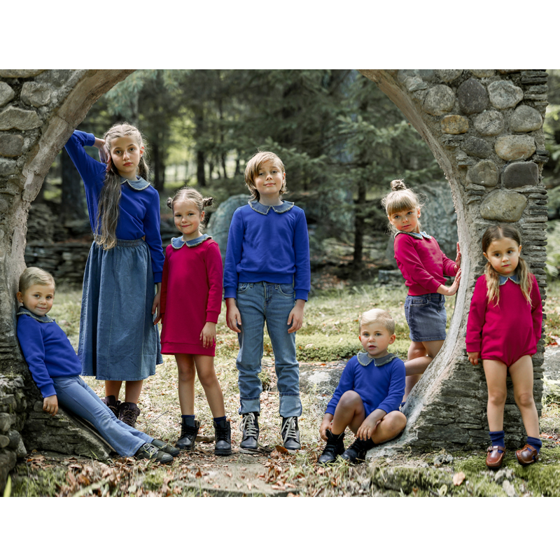 Ali Plus Aw25 Denim Collar Swe – Winter Clothing Boys Bewertung und Preis
