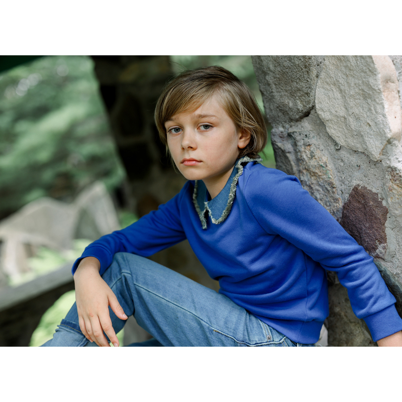 Ali Plus Aw25 Denim Collar Swe – Winter Clothing Boys Bewertung und Preis