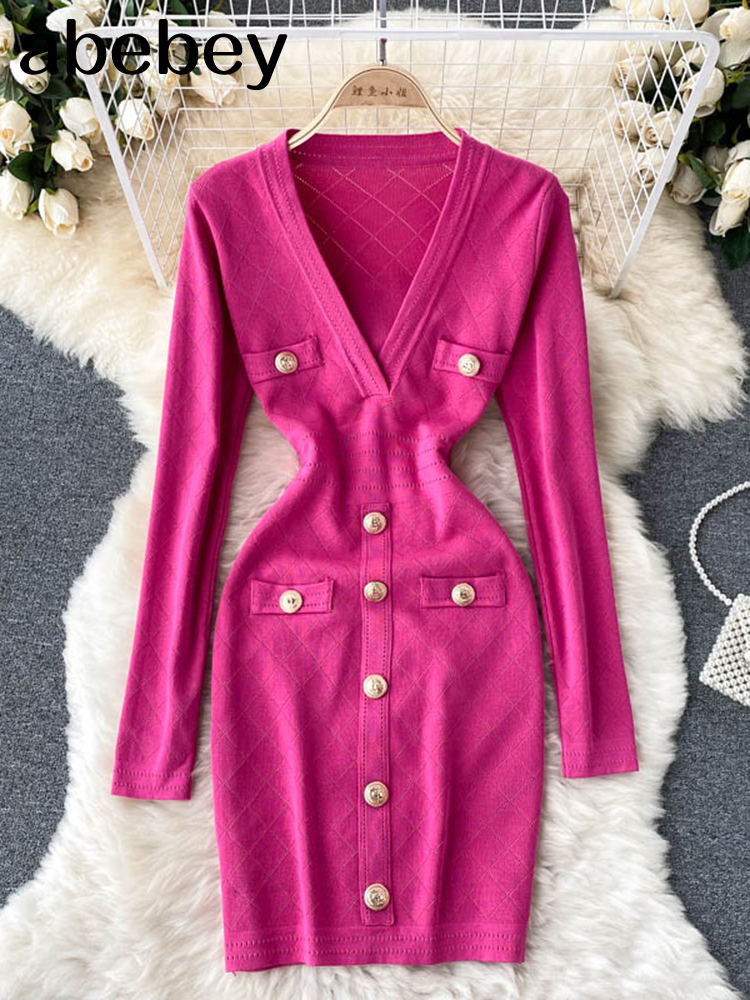 Women Knitted Pencil Dress Kor – Winter Clothing H&M Bewertung und Preis