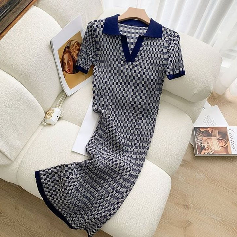 Fashion Elegant Plaid Short Sl – Winter Clothing H&M Bewertung und Preis