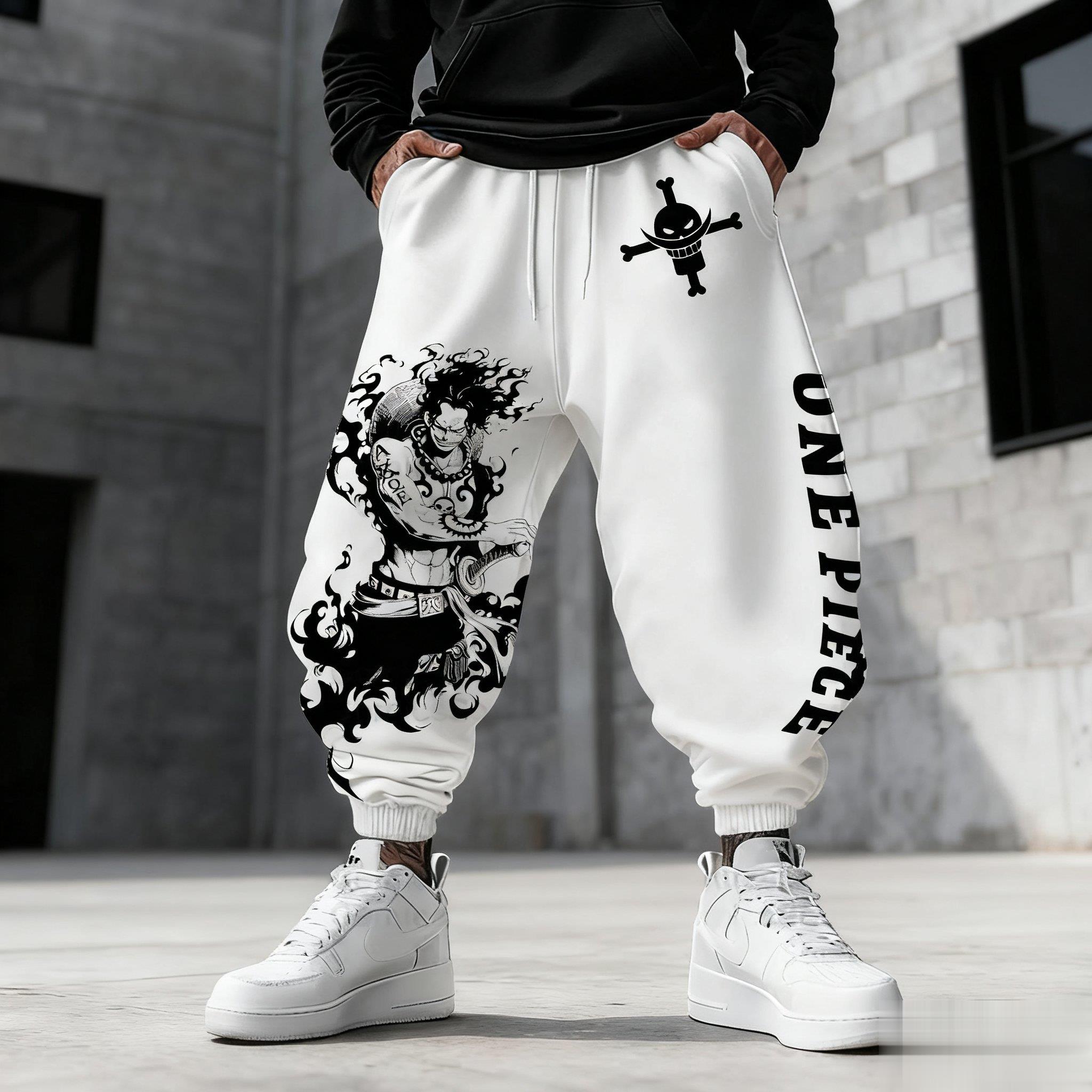 One Piece Luffy Mens Sweatpant – Winter Clothing In Japan Bewertung und Preis