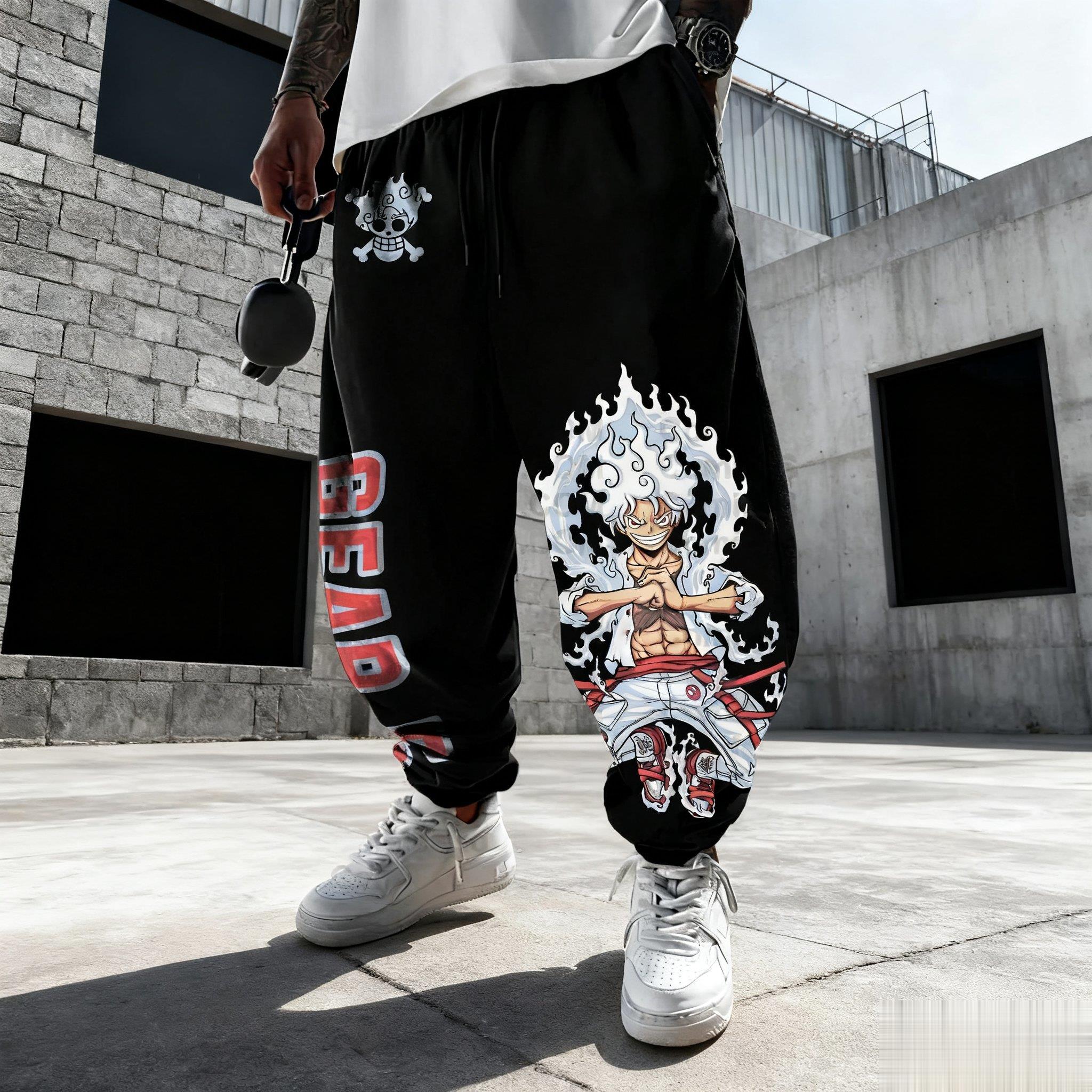 One Piece Luffy Mens Sweatpant – Winter Clothing In Japan Bewertung und Preis
