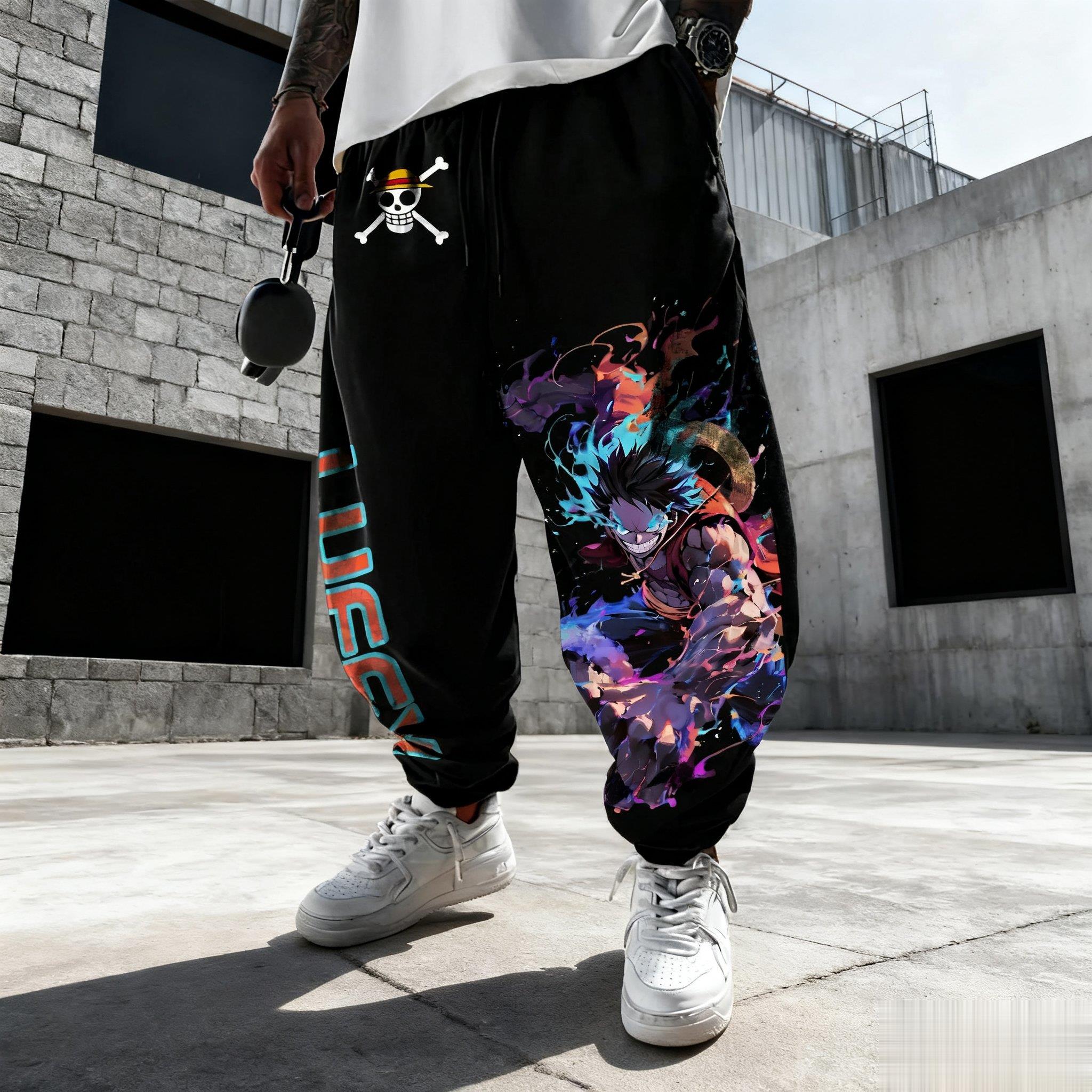 One Piece Luffy Mens Sweatpant – Winter Clothing In Japan Bewertung und Preis