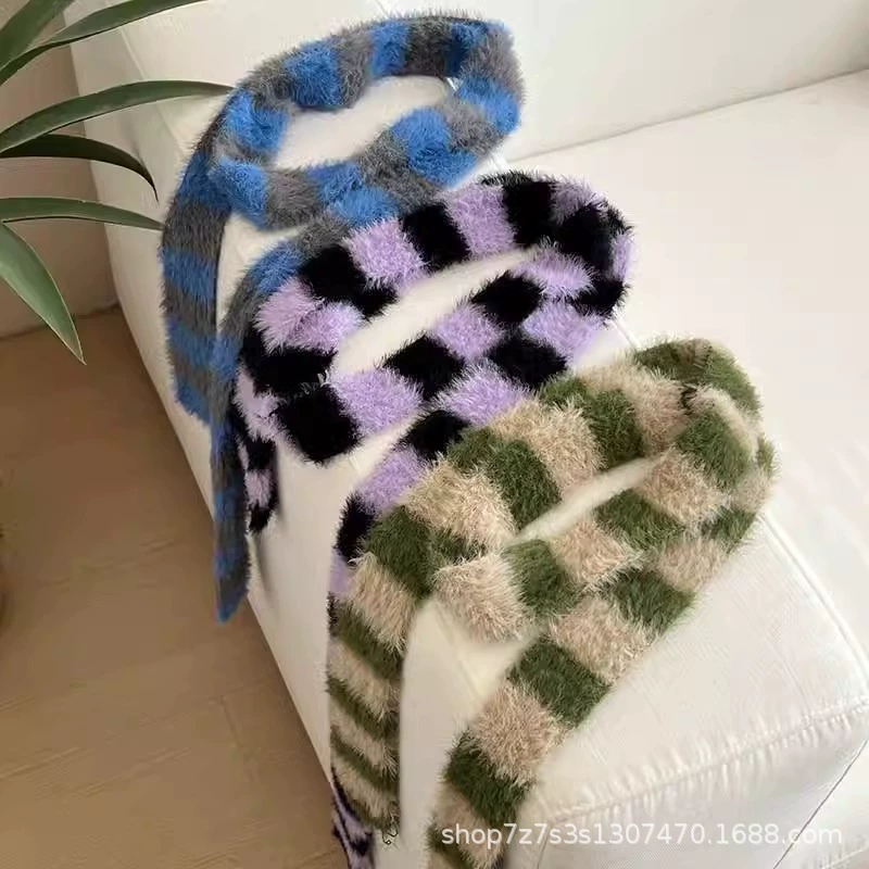 Autumn and Winter Striped Faux – Winter Clothing Korea Bewertung und Preis