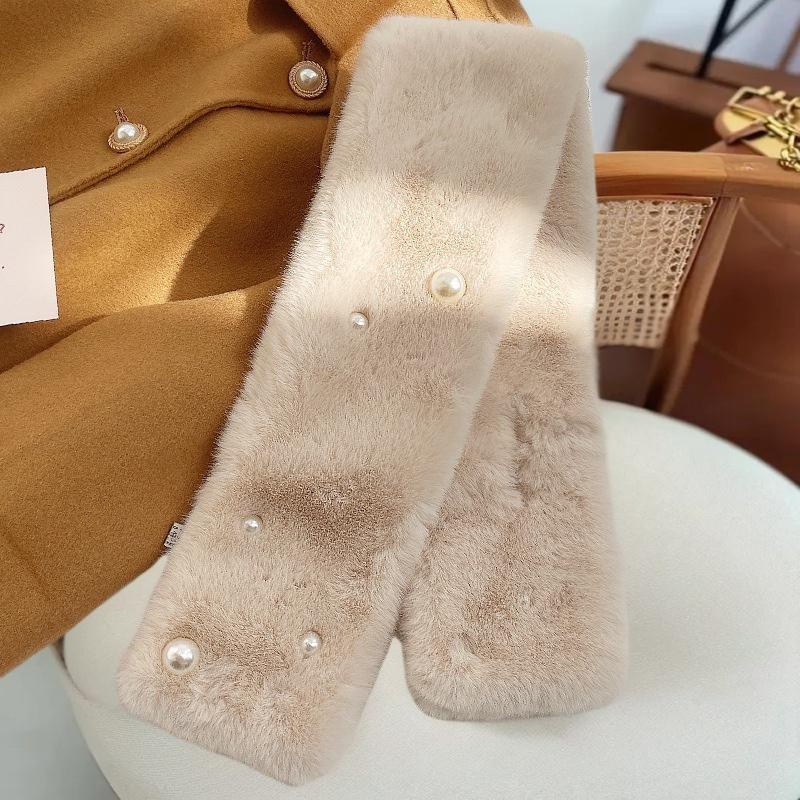 Women Fluffy Rabbit Fur Cross  – Winter Clothing Korea Bewertung und Preis