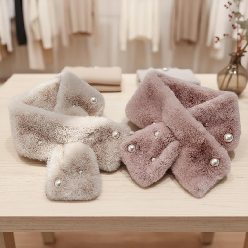 Women Fluffy Rabbit Fur Cross  – Winter Clothing Korea Bewertung und Preis