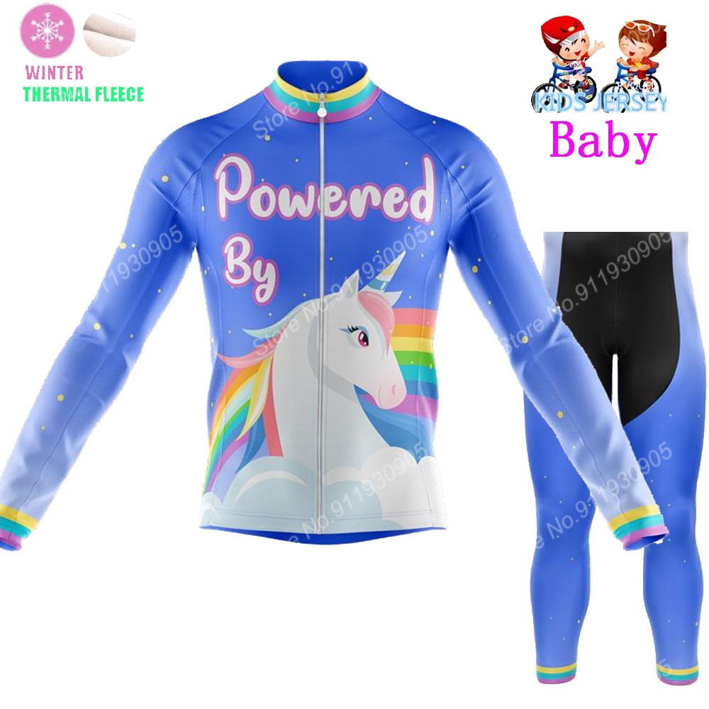 2022 Kids Unicorn Cycling Jers – Winter Clothing Boys Bewertung und Preis
