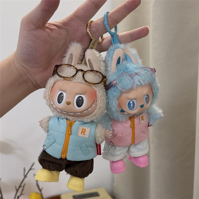 For 15 17cm Labubu Doll Down J – Winter Clothing Outfits Bewertung und Preis