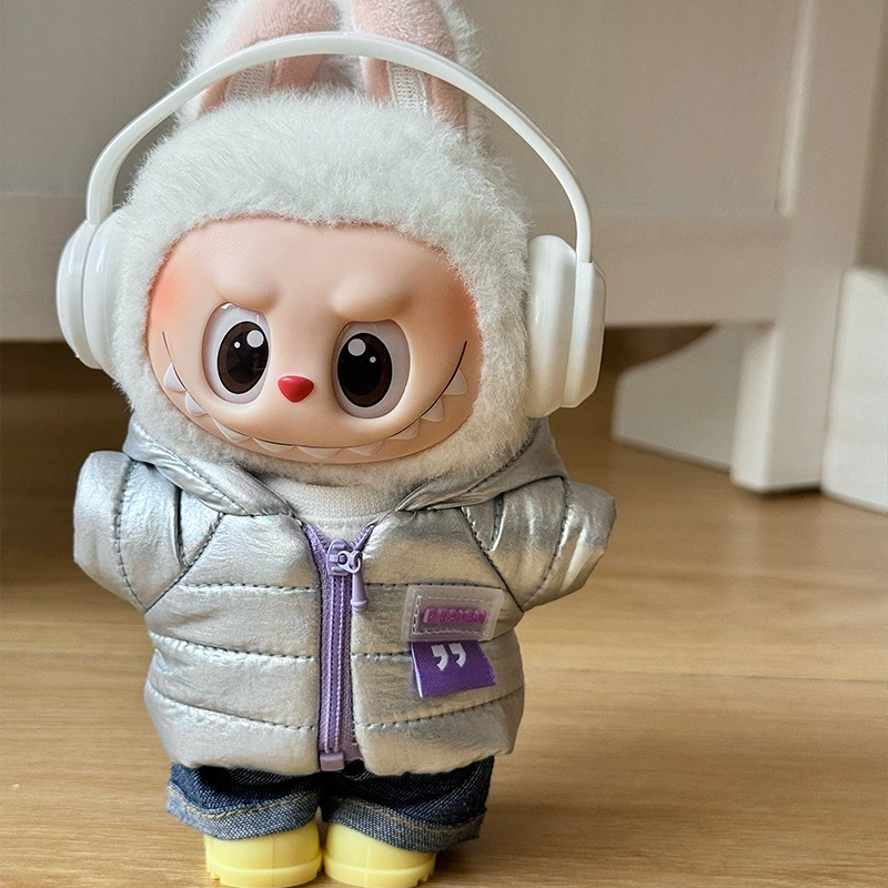 For 15 17cm Labubu Doll Down J – Winter Clothing Outfits Bewertung und Preis