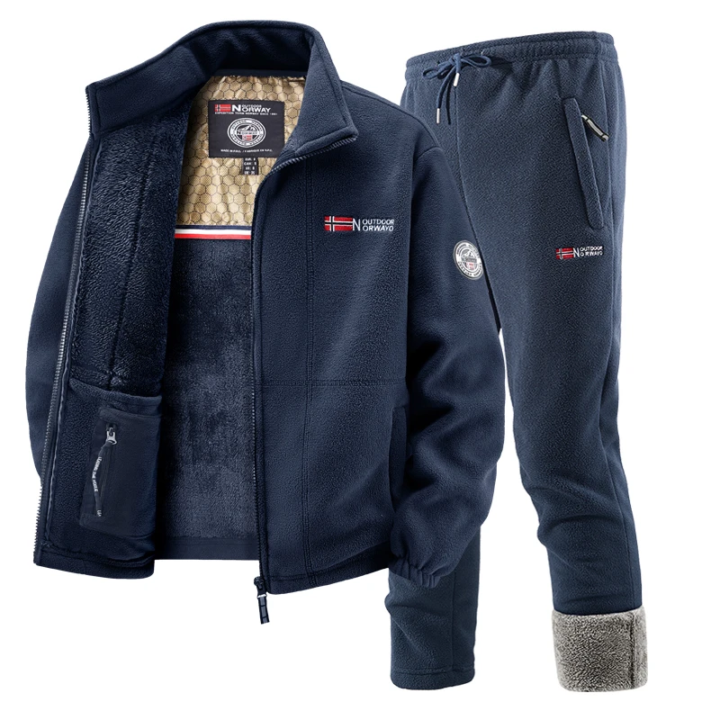 Mens Winter Fleece Tracksuit S – Winter Clothing For Bewertung und Preis