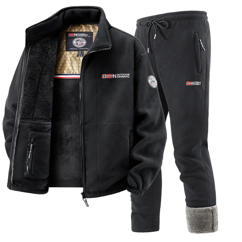 Mens Winter Fleece Tracksuit S – Winter Clothing For Bewertung und Preis