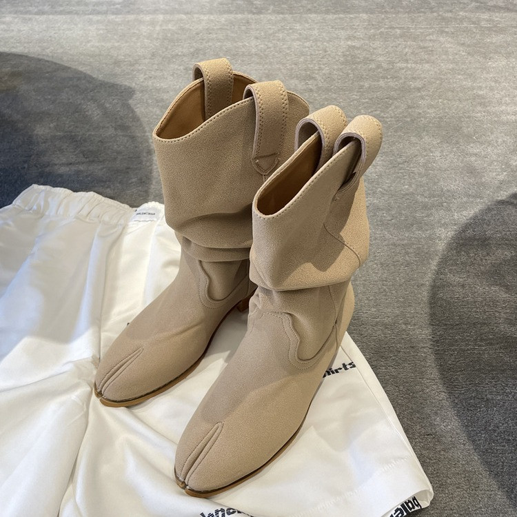 Fashion Vintage Boots Split To – Winter Clothing Korea Bewertung und Preis