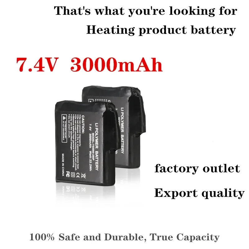 Heated Glove Battery 7.4V 3000 – Heated Insole Rechargeable Bewertung und Preis