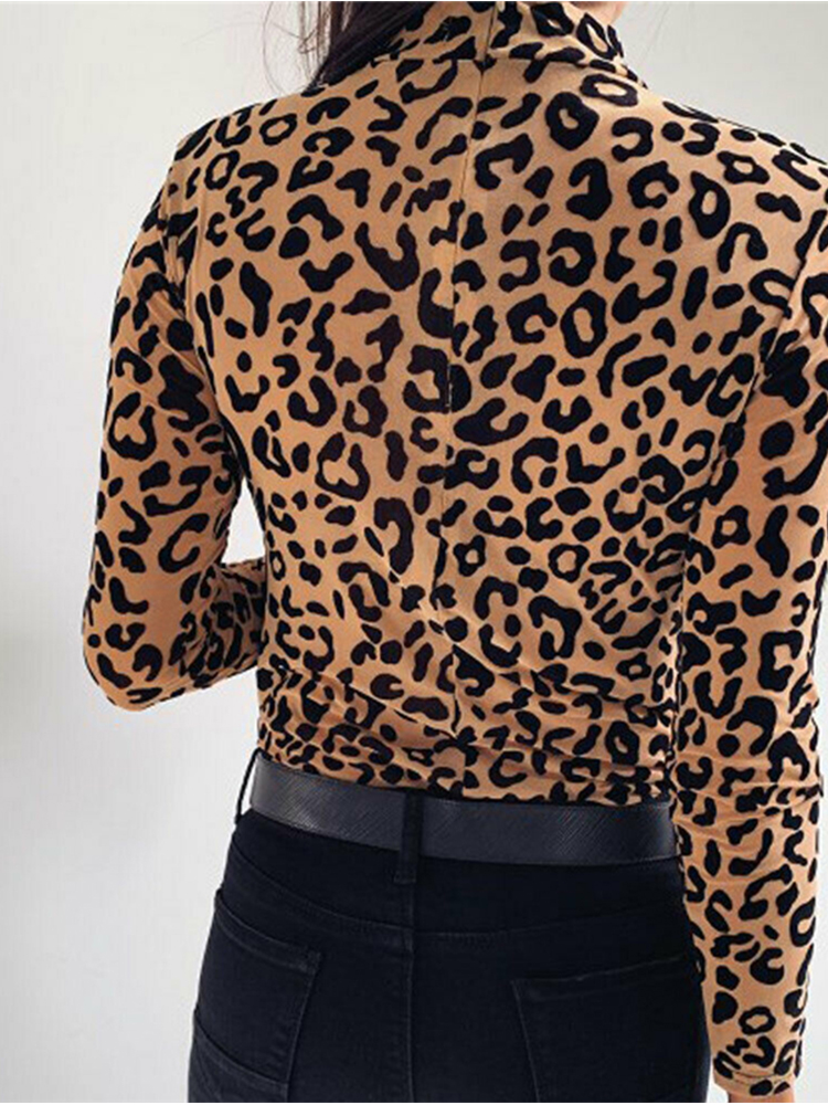 Women Blouses Fashion Leopard  – Winter Clothing Deals Bewertung und Preis