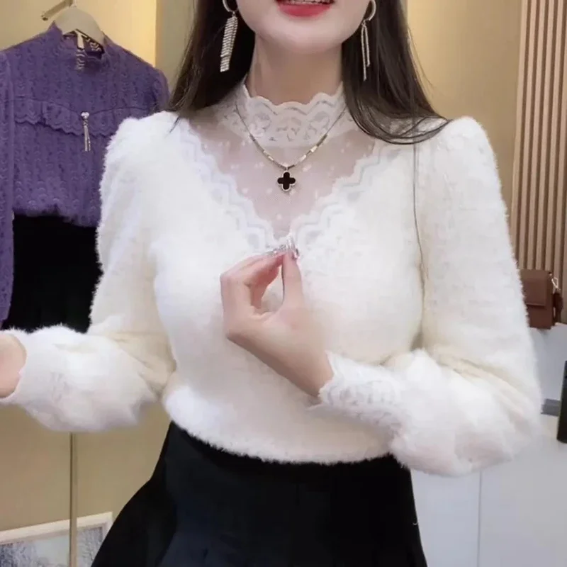 Autumn Winter Lace Tops Blouse – Winter Clothing Deals Bewertung und Preis
