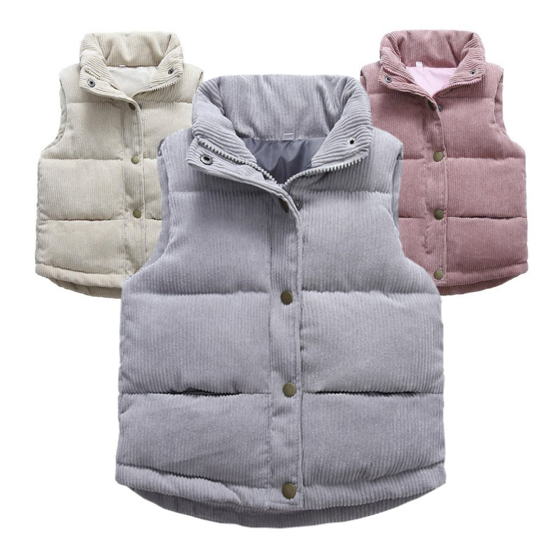 Kids Boys Girls Corduroy Vests – Winter Clothing Boys Bewertung und Preis
