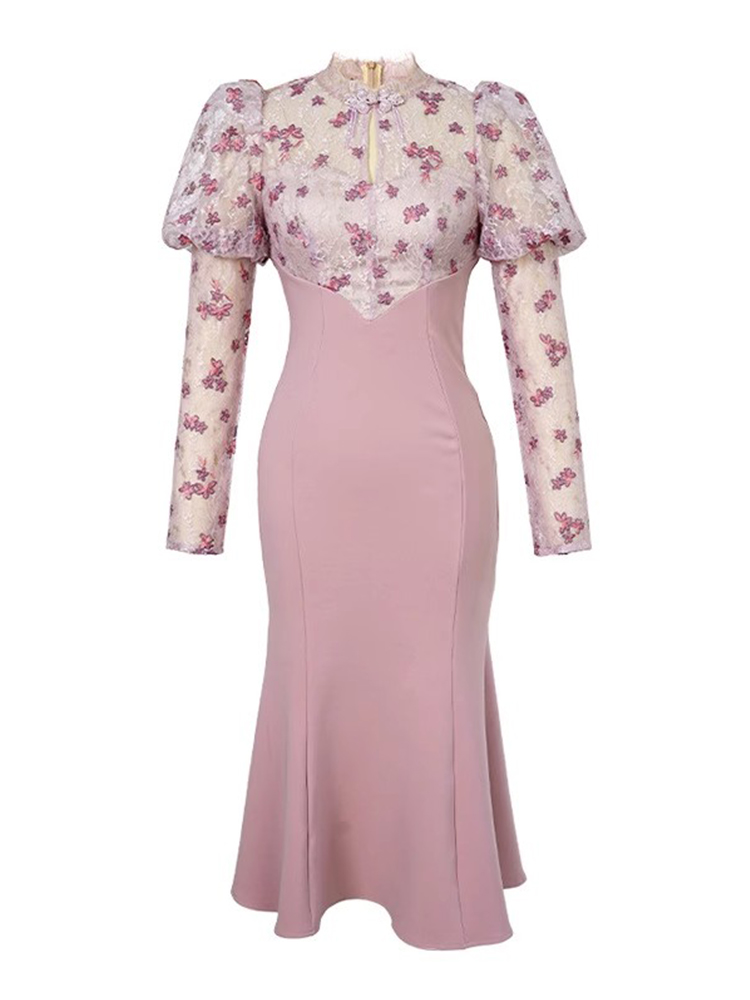 Spring Autumn Qipao Mermaid Lo – Winter Clothing H&M Bewertung und Preis