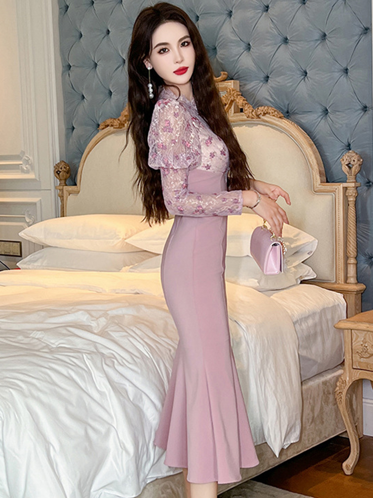 Spring Autumn Qipao Mermaid Lo – Winter Clothing H&M Bewertung und Preis