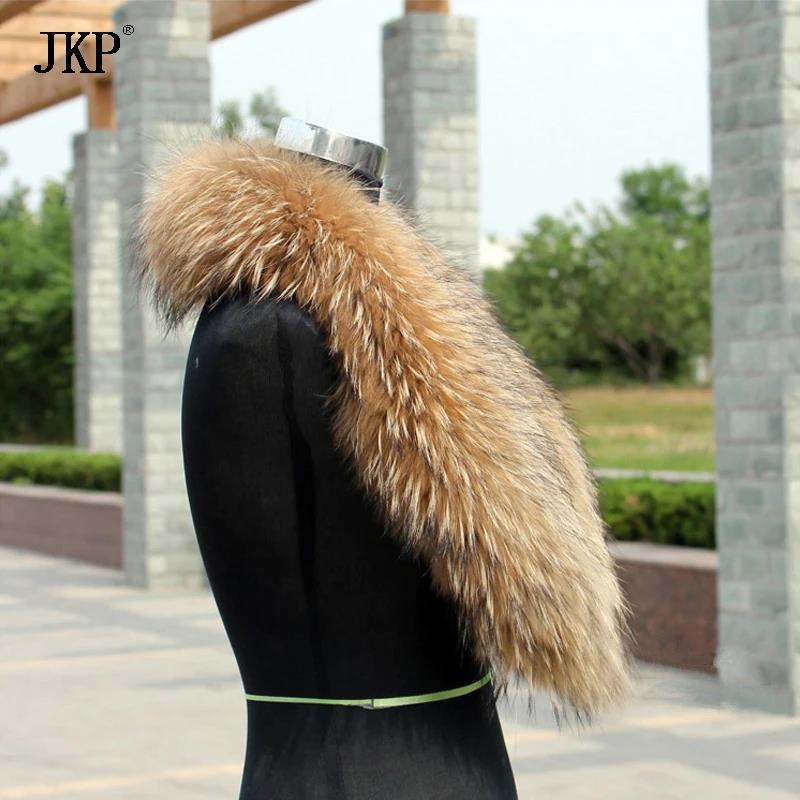 Natural Fur Collar Real raccoo – Winter Clothing Color Bewertung und Preis
