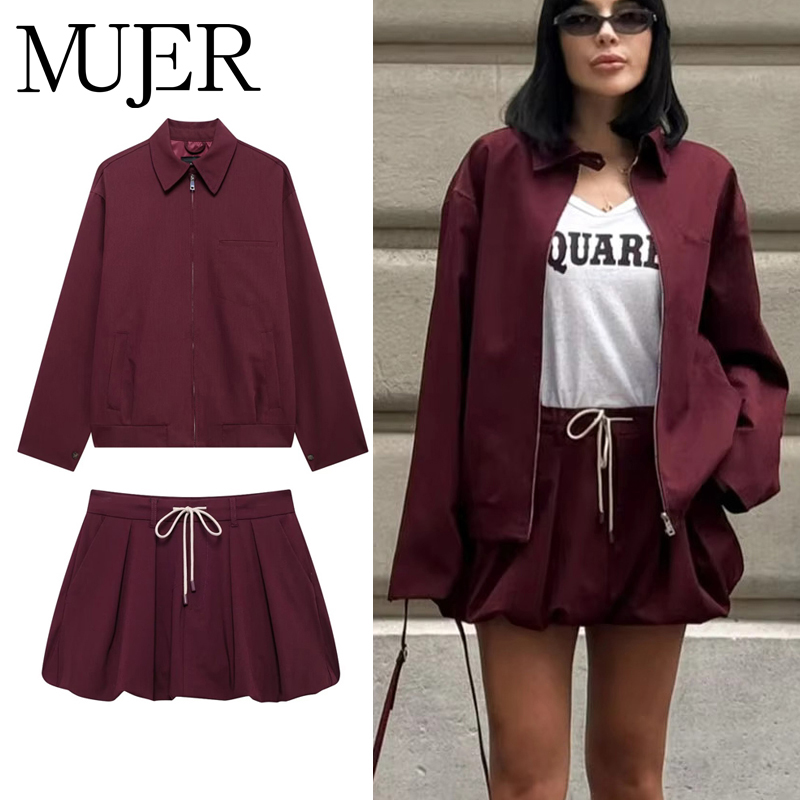 MUJER 2025 Balloon Skirt Sets  – Winter Clothing Color Bewertung und Preis