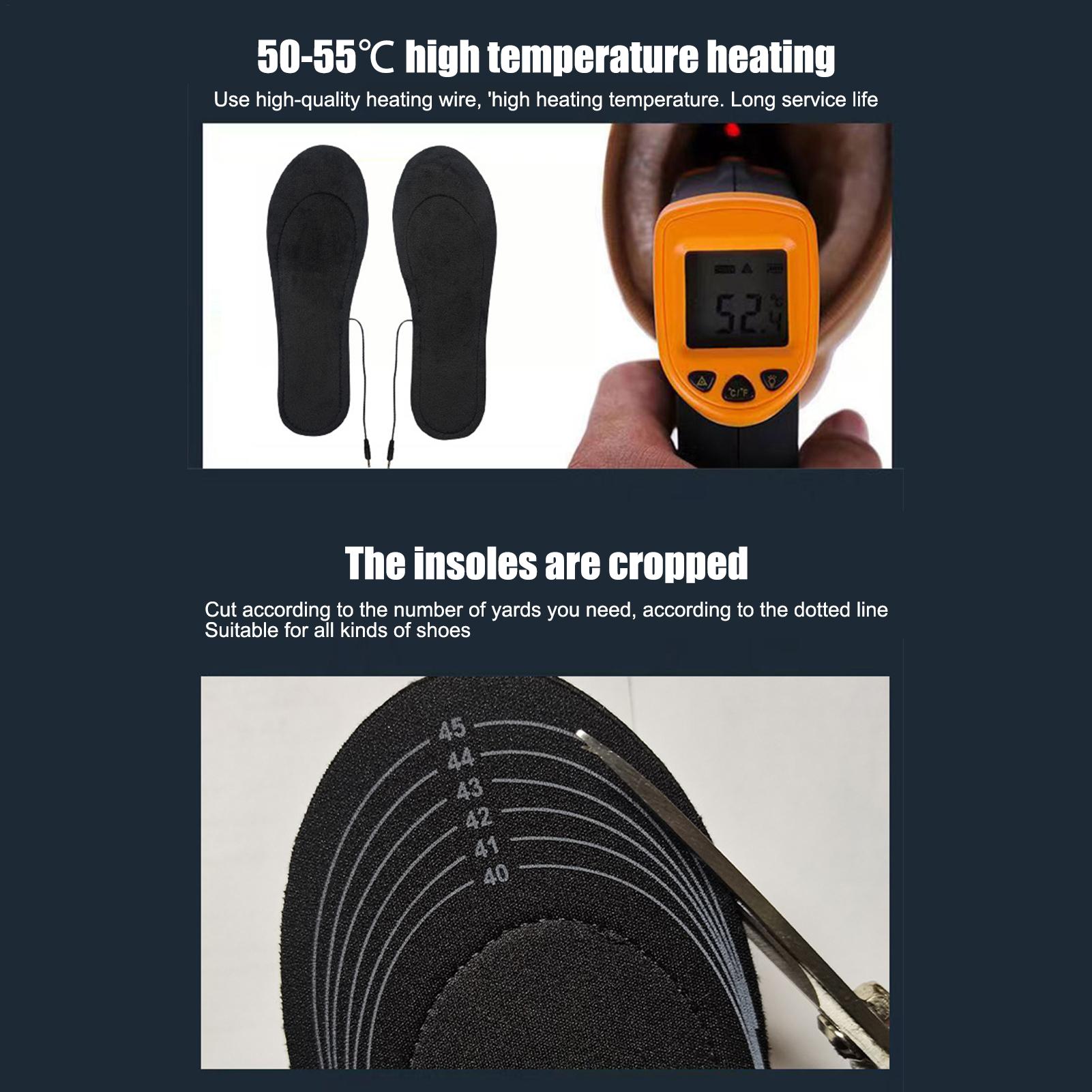USB Heated Insoles Cuttable Th – Heated Insole Rechargeable Bewertung und Preis