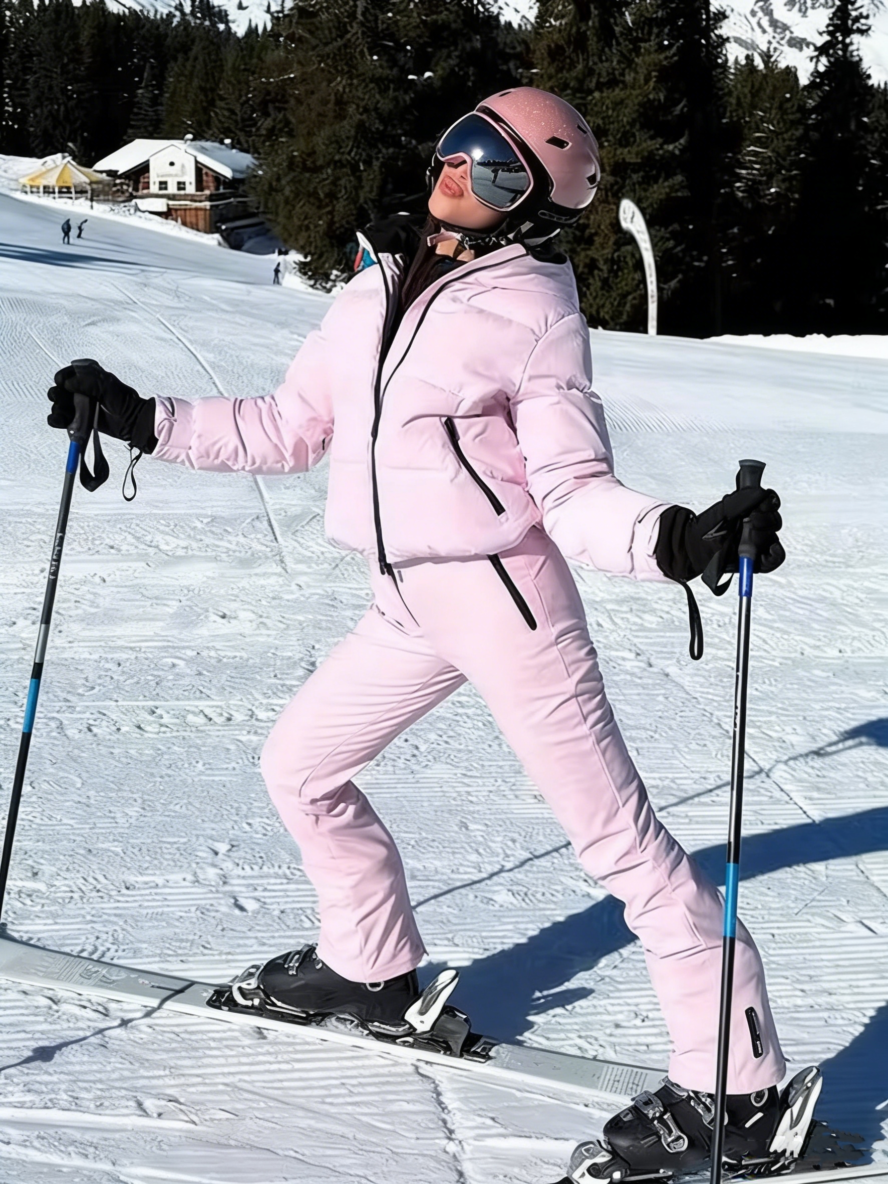 Winter Pink Thicken Warm Women – Winter Clothing For Bewertung und Preis