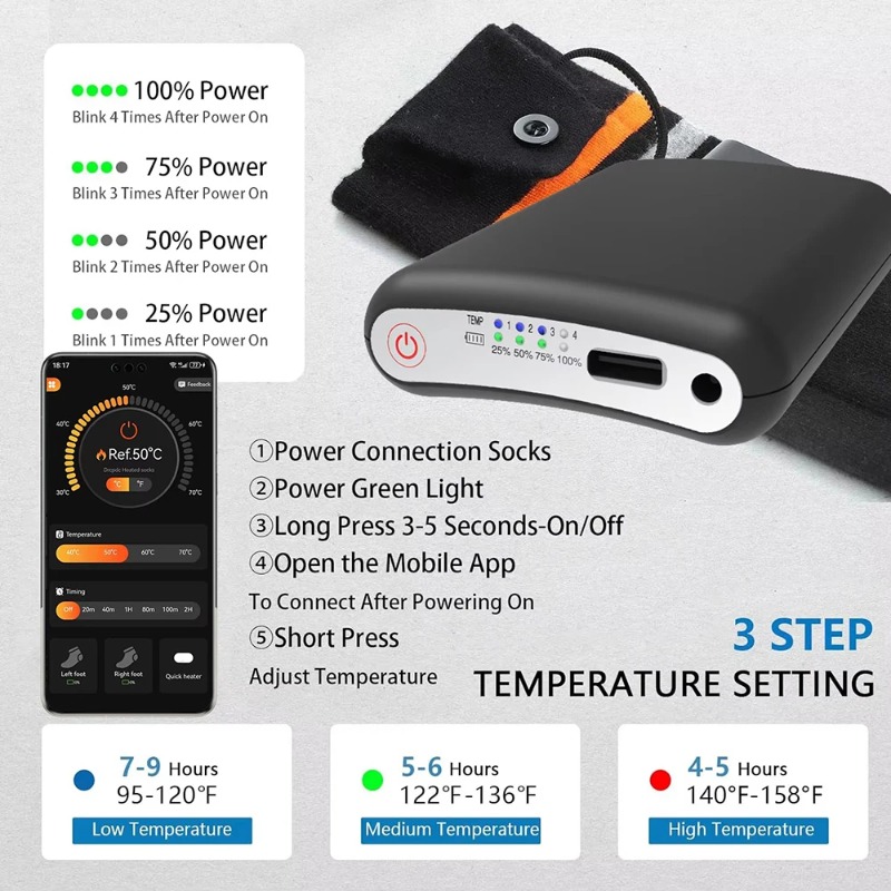 For Winter Heated Glove Insole – Heated Insole Rechargeable Bewertung und Preis