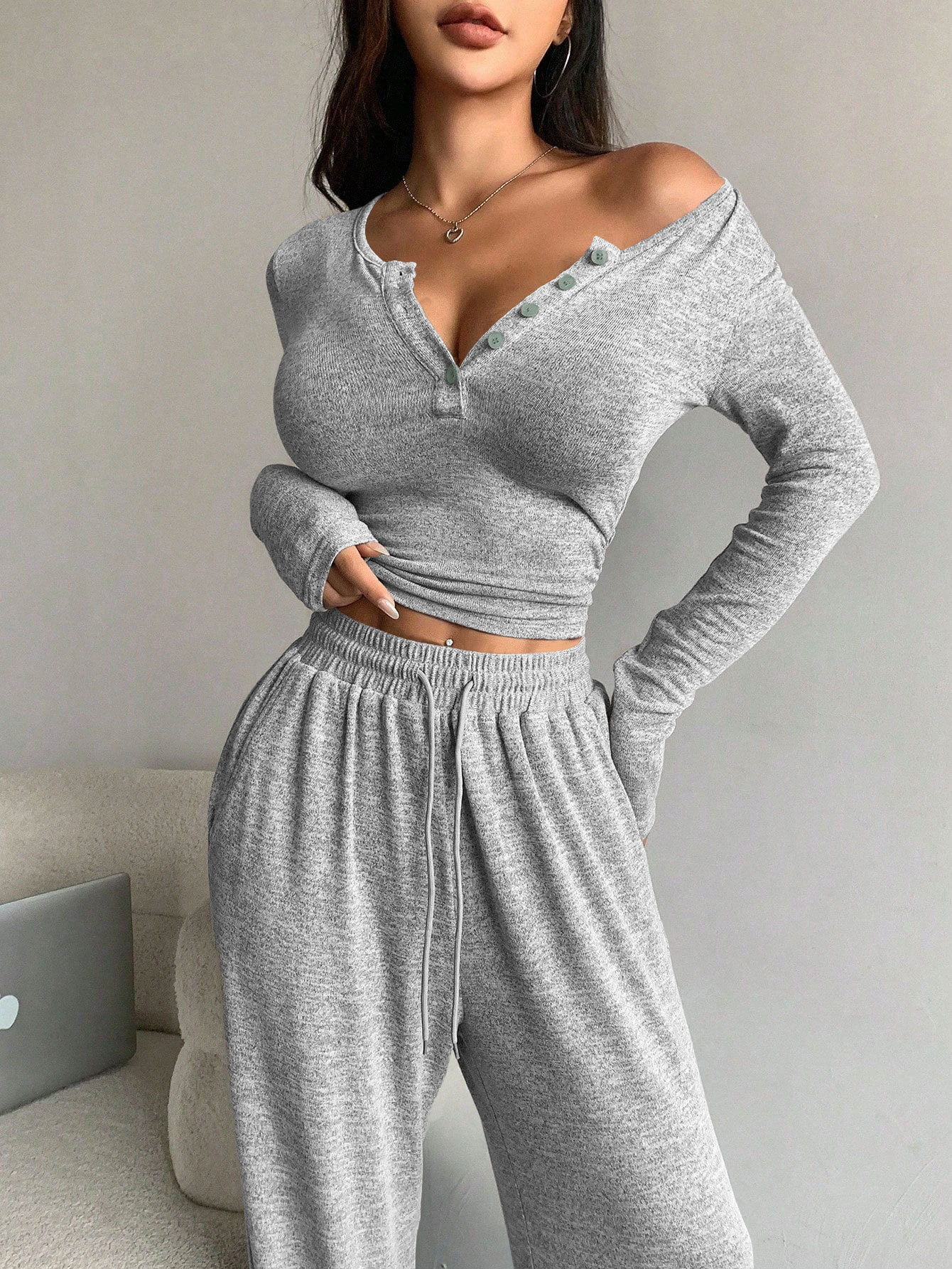 Women's Suit Warm Pajamas for  – Winter Clothing For Bewertung und Preis