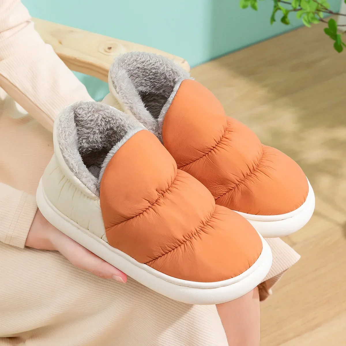 Women Men Slippers Winter Down – Winter Cloth Bewertung und Preis