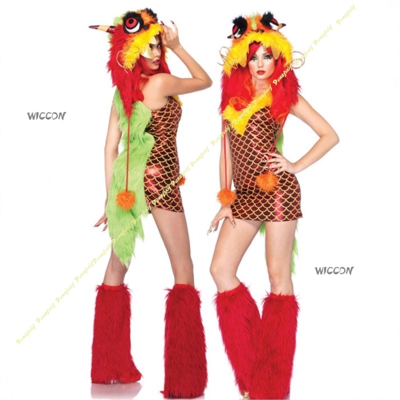 Big Bad Wolf Cat Cosplay Costu – Winter Cloth Bewertung und Preis