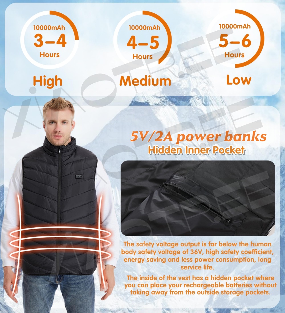 28/9 Areas Heated Vest Men Jac – Winter Clothing Deals Bewertung und Preis