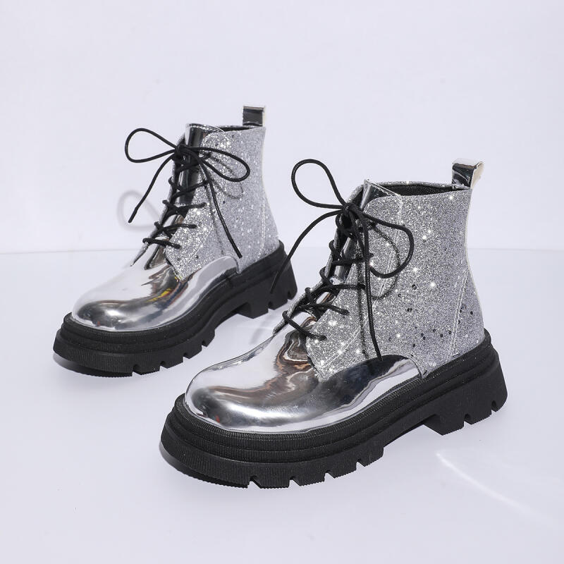 Luxury Silver Glitter Thick Bo – Winter Cloth Bewertung und Preis