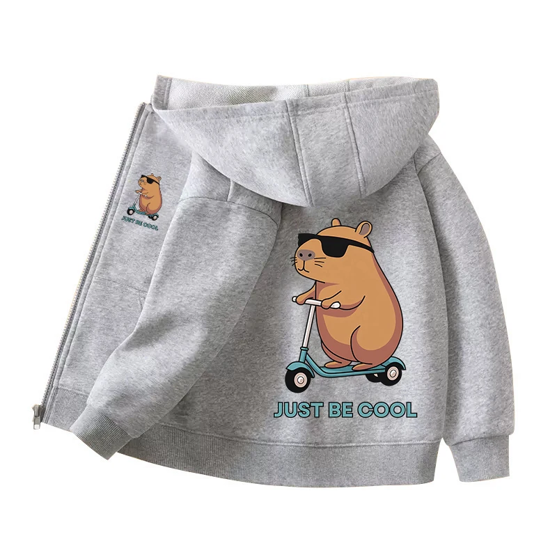 Capybara Zipper Hoodies Coats  – Winter Clothing Boys Bewertung und Preis