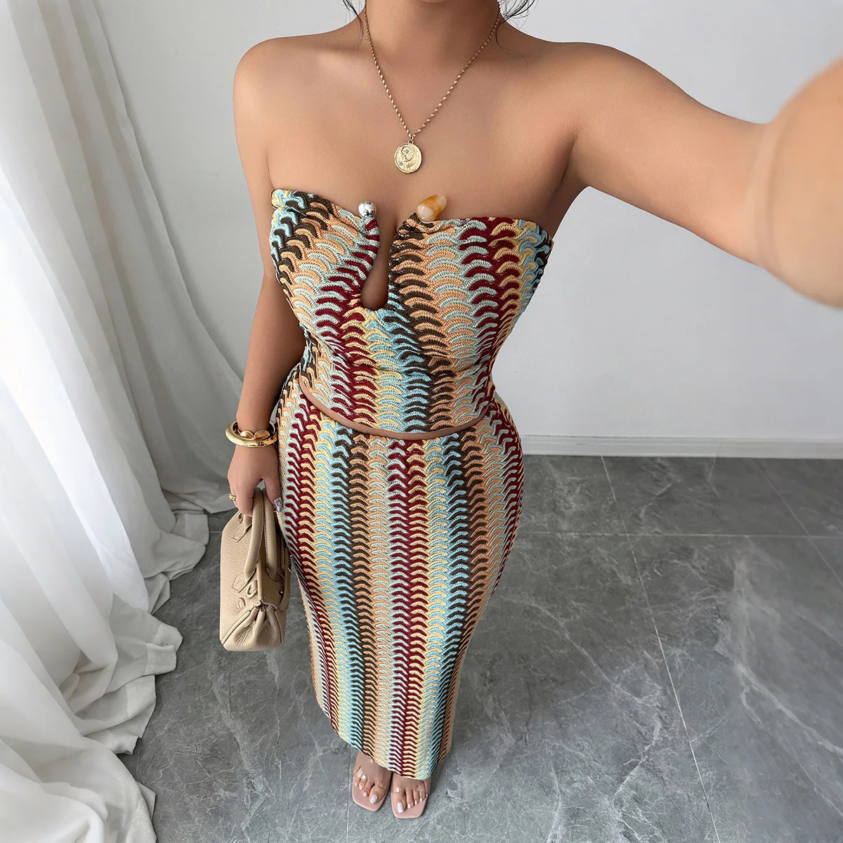Temperament Elegant Tube Top,  – Winter Clothing Youtube Bewertung und Preis