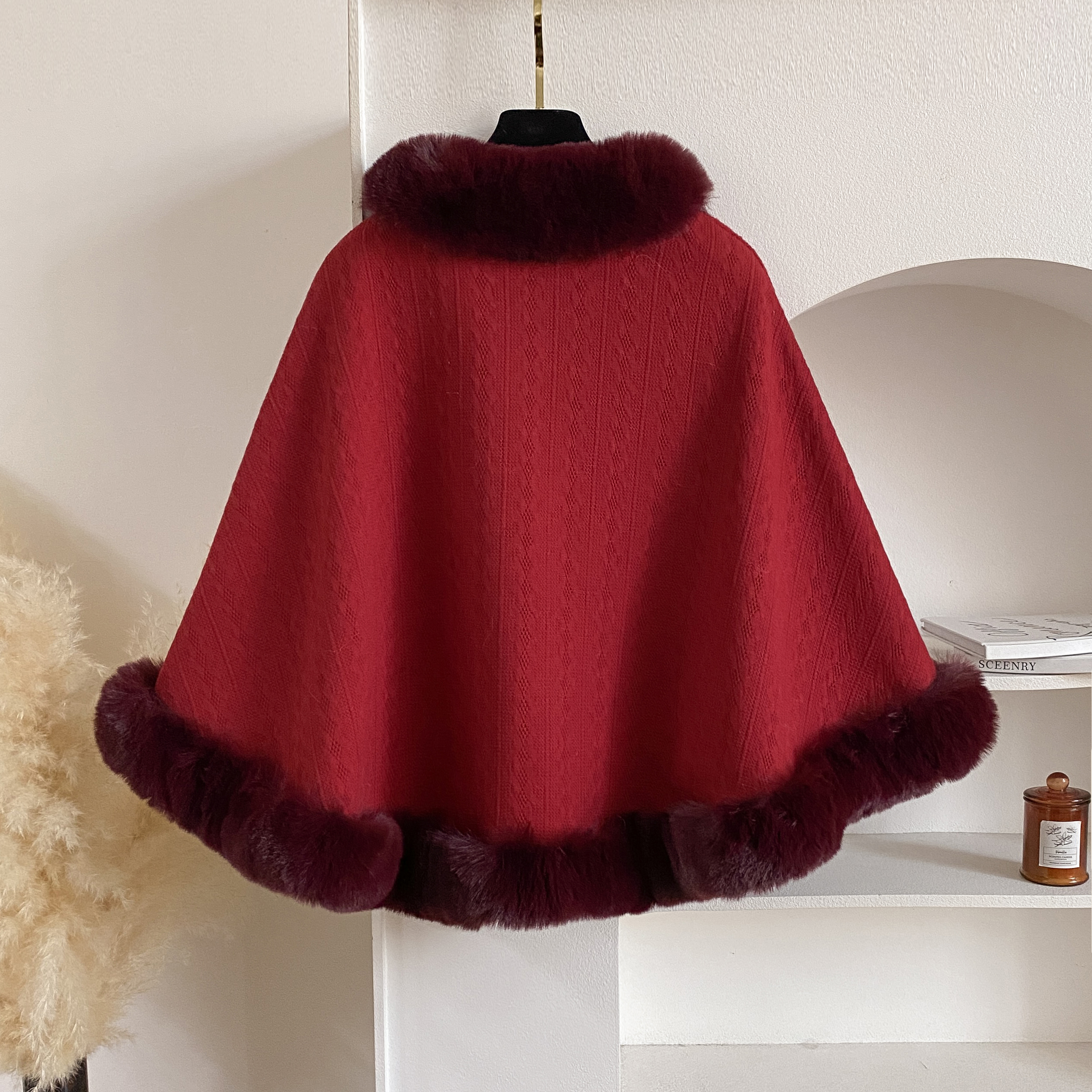 2024 New Winter Solid Poncho T – Winter Clothing Deals Bewertung und Preis
